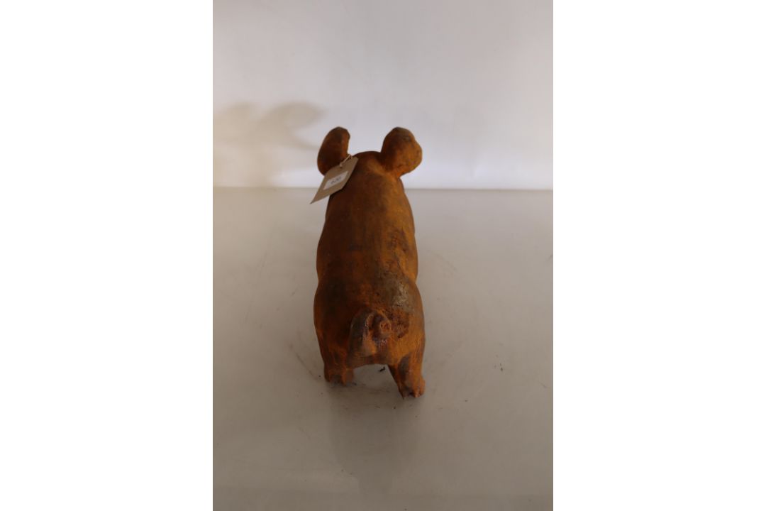 A cast iron pig (9) - Image 4 of 5