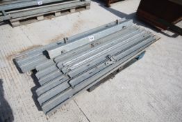 Quantity of palisade fencing posts and spares.