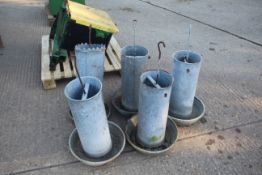 + VAT 5x galvanised feeders. Included by kind permission.