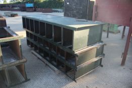 + VAT Dexion style workshop shelving. Included by kind permission.