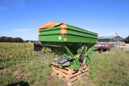 + VAT Amazone ZA-M 1200 twin disc fertiliser spreader. 2005. With hopper cover. Owned from new.