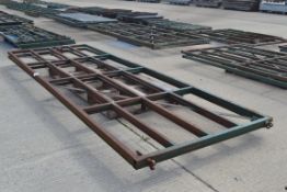 2x 14ft 7in heavy duty cattle yard gates.
