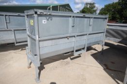 + VAT IAE 1T Large Capacity Barley Beef Feeder. 2019/2020. With pallet tine slots and adjustable