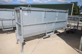 + VAT IAE 1T Large Capacity Barley Beef Feeder. 2019/2020. With pallet tine slots and adjustable