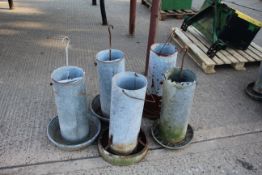 + VAT 5x galvanised feeders. Included by kind permission.