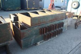+ VAT Dexion style workshop shelving. Included by kind permission.