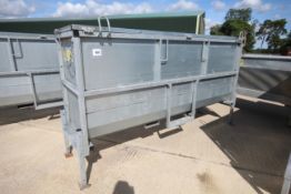 + VAT IAE 1T Large Capacity Barley Beef Feeder. 2019/2020. With pallet tine slots and adjustable