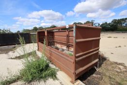 Big bale rack for cattle yard. To take Hesston bale.