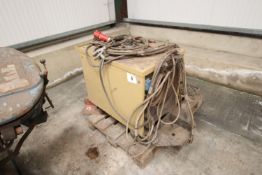 Hobart Beta-Mig 320 three phase mig welder.