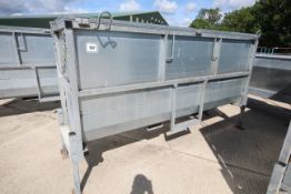 + VAT IAE 1T Large Capacity Barley Beef Feeder. 2019/2020. With pallet tine slots and adjustable