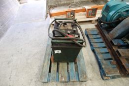 Large three phase oil filled welder.