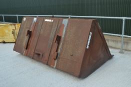 + VAT Grain bucket. Merlo brackets.