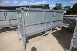 + VAT IAE 1T Large Capacity Barley Beef Feeder. 2019/2020. With pallet tine slots and adjustable