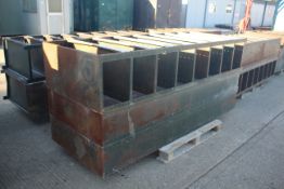 + VAT Dexion style workshop shelving. Included by kind permission.
