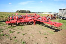 + VAT Horsch 6m hydraulic folding trailed Terrano 6MT. 2018. Comprising DiscSystem, TerraGrip