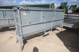 + VAT IAE 1T Large Capacity Barley Beef Feeder. 2019/2020. With pallet tine slots and adjustable