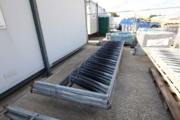 + VAT 6x 15ft galvanised cattle feed fence.