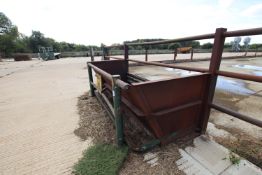 Big bale rack for cattle yard. To take Hesston bale.