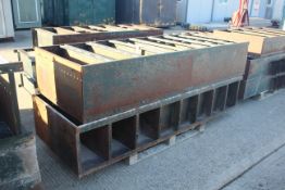 + VAT Dexion style workshop shelving. Included by kind permission.