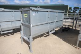 + VAT IAE 1T Large Capacity Barley Beef Feeder. 2019/2020. With pallet tine slots and adjustable