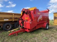 + VAT Teagle Tomahawk 1010 trailed big bale spreader. 2021. To take Hesston bales. Owned from new.