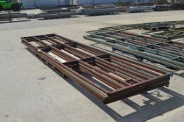 3x 15ft 8in heavy duty cattle yard gates.