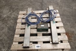 + VAT Pharmweigh electronic scales for cattle crush.