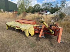+ VAT Lely Optimo disc mower conditioner. Included by kind permission.