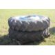 + VAT Pair of 12.4/11-36 wheels and tyres. With 8-stud centres. Ex-Ford 5610. - Image 4 of 7