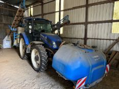 + VAT Lemken Eurolux 1000 TL 20m hydraulic folding mounted sprayer. 2010. With single line boom,