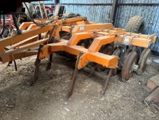+ VAT Simba 3.3m Double Press. With rigid leading tines and DD rings. Included by kind permission.