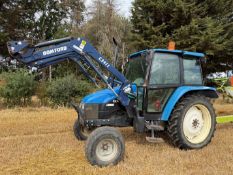 + VAT Ford New Holland 4835 2WD tractor. Registration P384 PRT. Date of first registration 01/04/