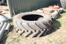 + VAT 650/65R42 tyre @ 90%.