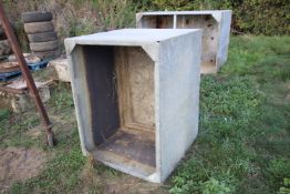 + VAT Galvanised water tank.