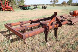 + VAT Browns 2.5m nine leg chisel plough. Owned from new.