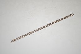 A 925 silver bracelet, 15gms