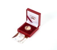 A S.A. Mint 90th Birthday Celebration of Queen Elizabeth II 21st April 2016, ¼oz Krugerrand No.030