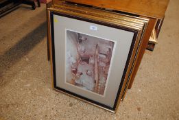 Three framed and glazed William Russell Flint prints
