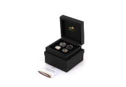 The London Mint Office, The Queen Victoria four coin Maundy set with Jubilee portrait 1888-1892