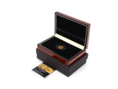 The London Mint Office, King George V 2018 low mintage issue of the Royal Mint Ottawa Sovereign
