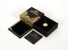 The Perth Mint, Australia 150th Anniversary of the Discovery of The Welcome Stranger Nugget, ¼oz