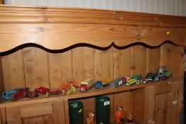 A quantity of various die-cast vehicles to include Dinky, Dinky Supertoys, Lesney etc.