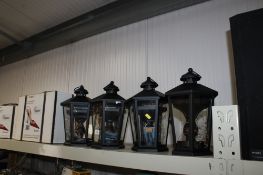 Four lanterns