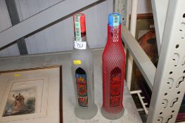 Two bottles of Polmos Zielona Gora Vodka