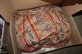A pair of Crawson curtains