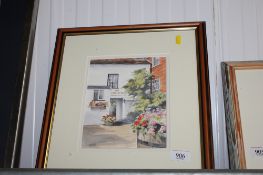 Judy Mattin, watercolour study 'Entrance To The Crown' 'Memories of Mum' collection