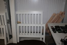 A White Company single bed frame