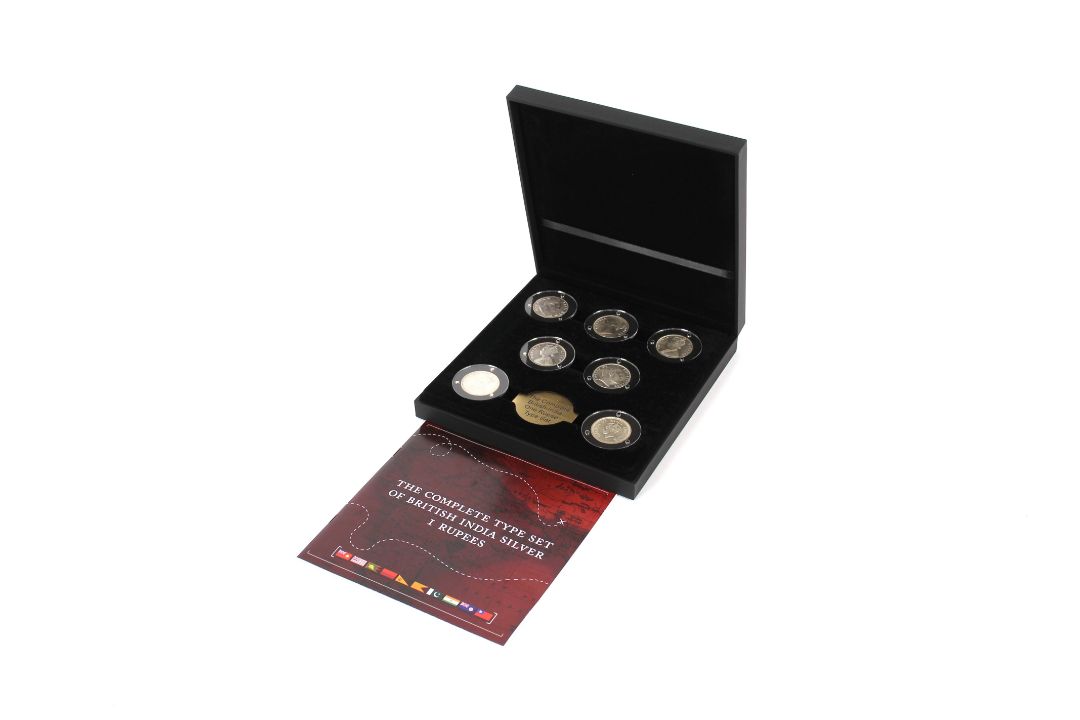 The London Mint, The Complete Typeset of British Indian silver, 1 Rupee