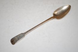 A silver serving spoon, 151.5gms