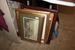 A quantity of various pictures and prints to include London Illustrated News